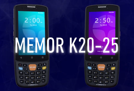 超凡卓越|Datalogic得利捷Memor K20-25 - 功能全面的按键式移动终端现已上市！